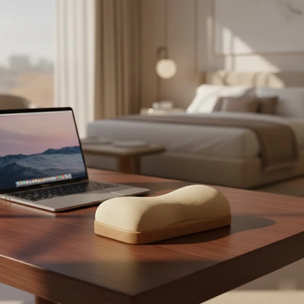 Ergonomic keyboard wrist rest pad for comfortable typing