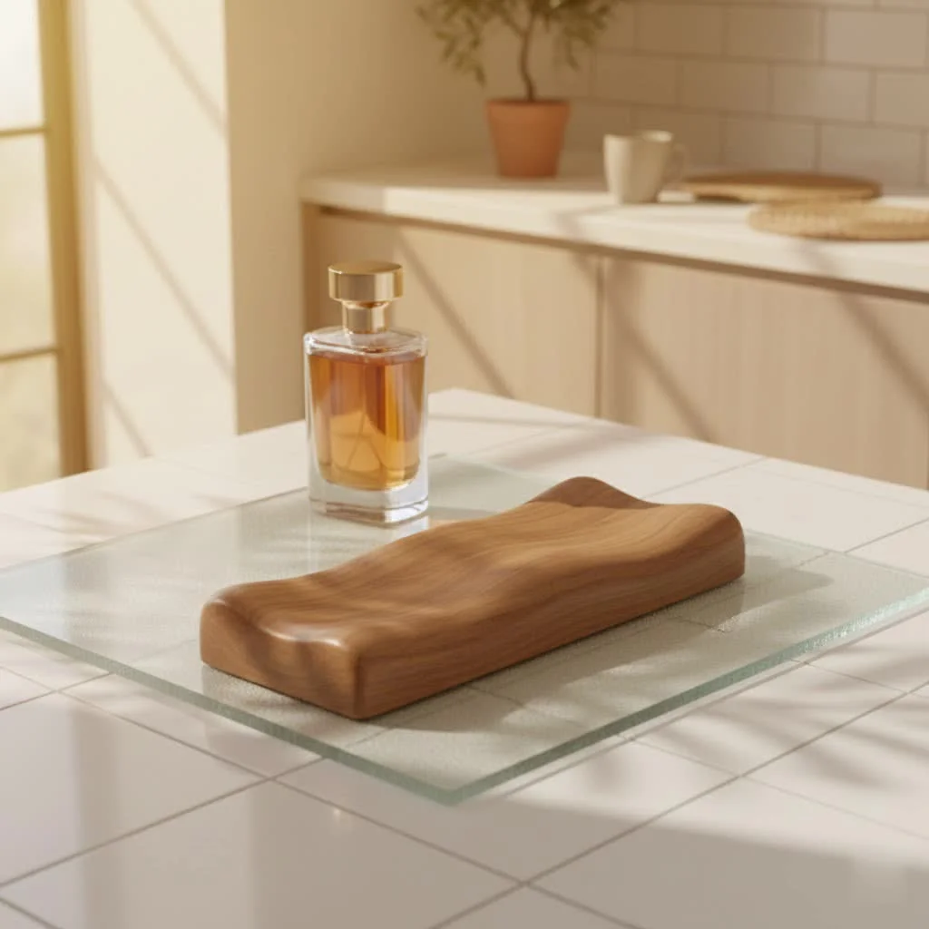 Ergonomic keyboard with integrated wrist rest